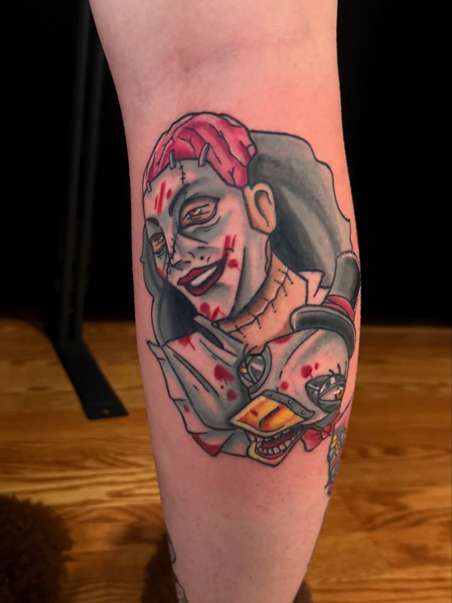 Tattoo by @sideshow_artist — american_traditional, dark_realism
