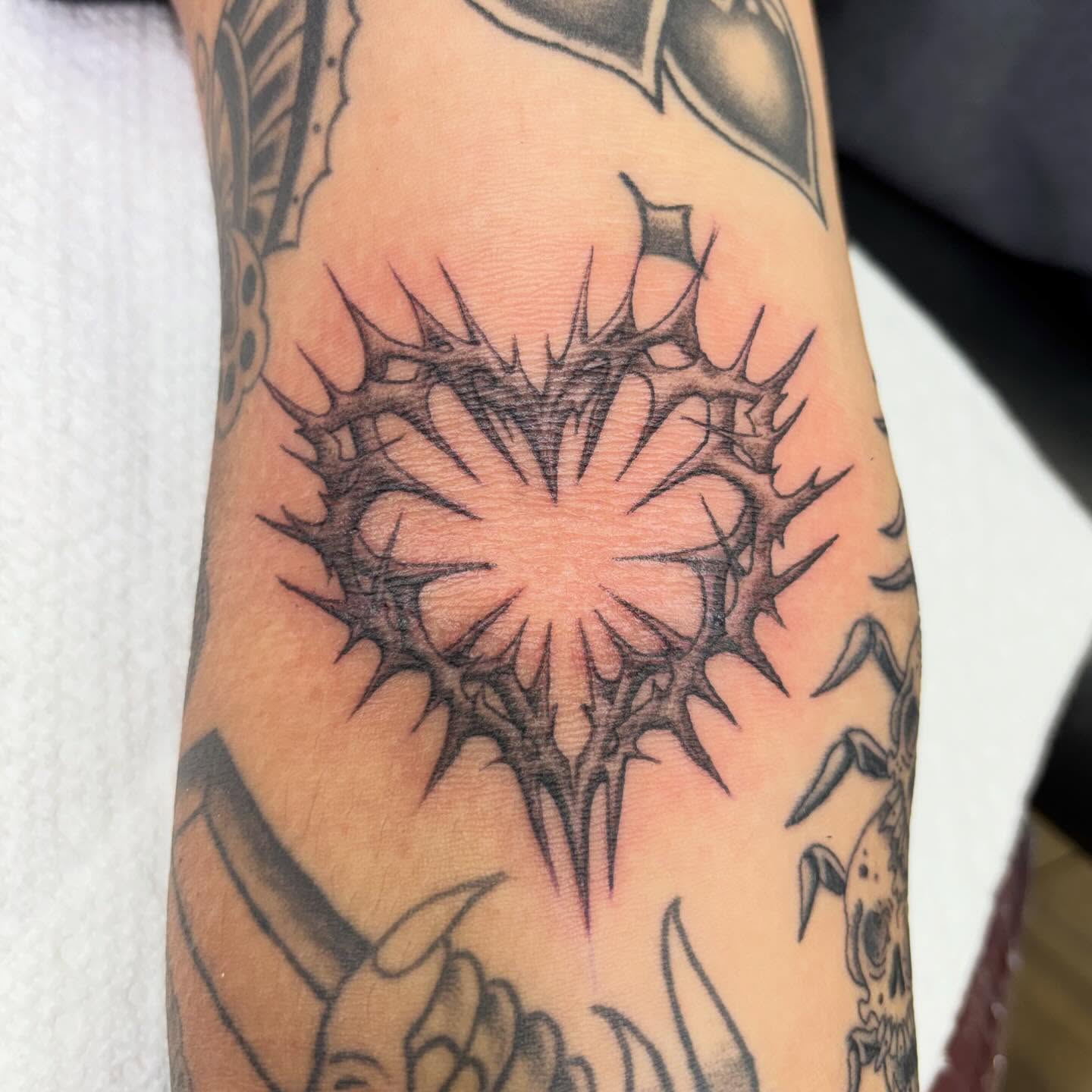 Tattoo by @jayytattoos_ — black_and_grey