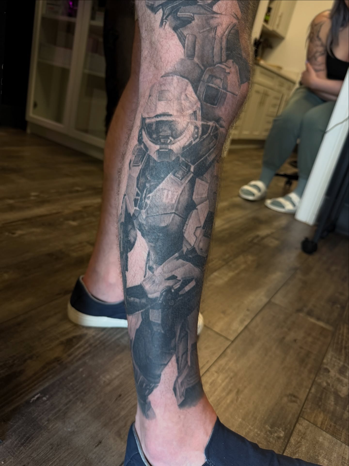 Tattoo by @mckenna_tattoo — realism, black_and_grey