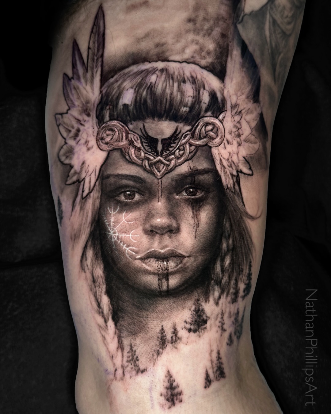 Tattoo by @nathanphillips_art — realism, dark_realism