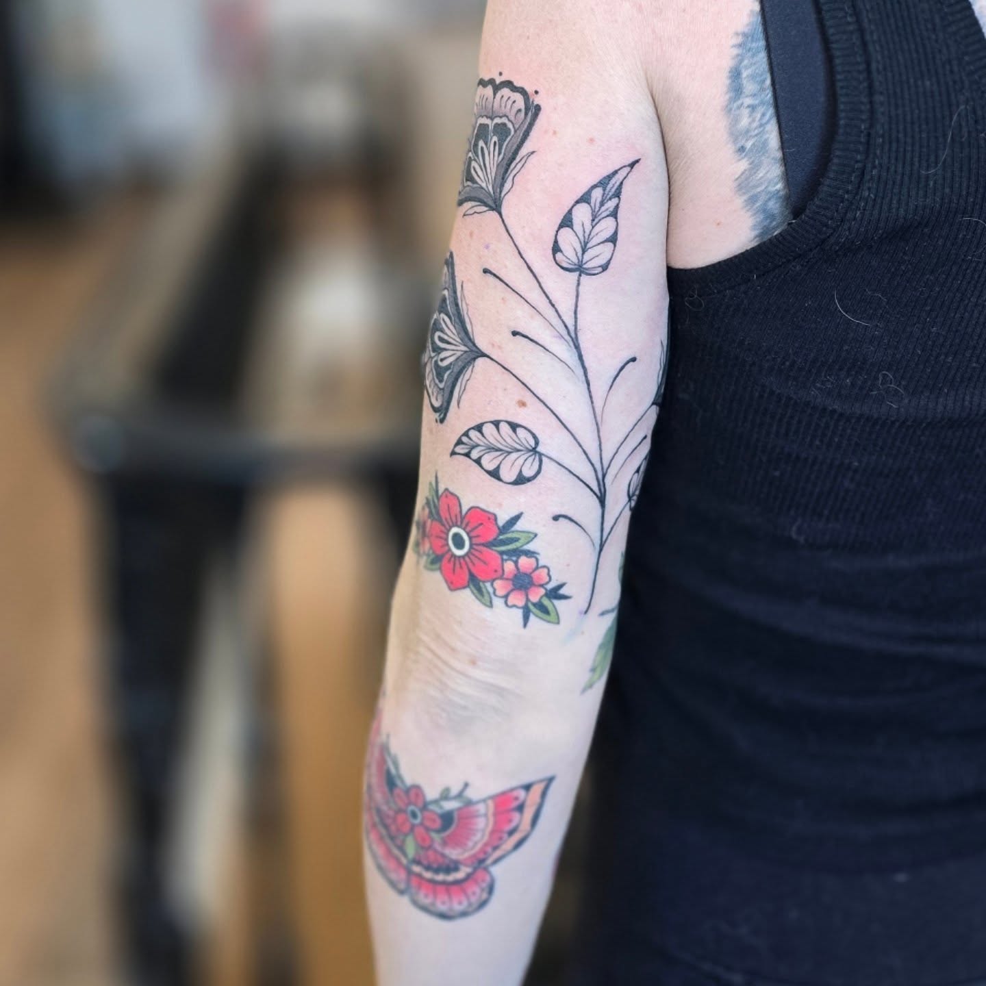 Tattoo by @taylornichole.tattoos — american_traditional