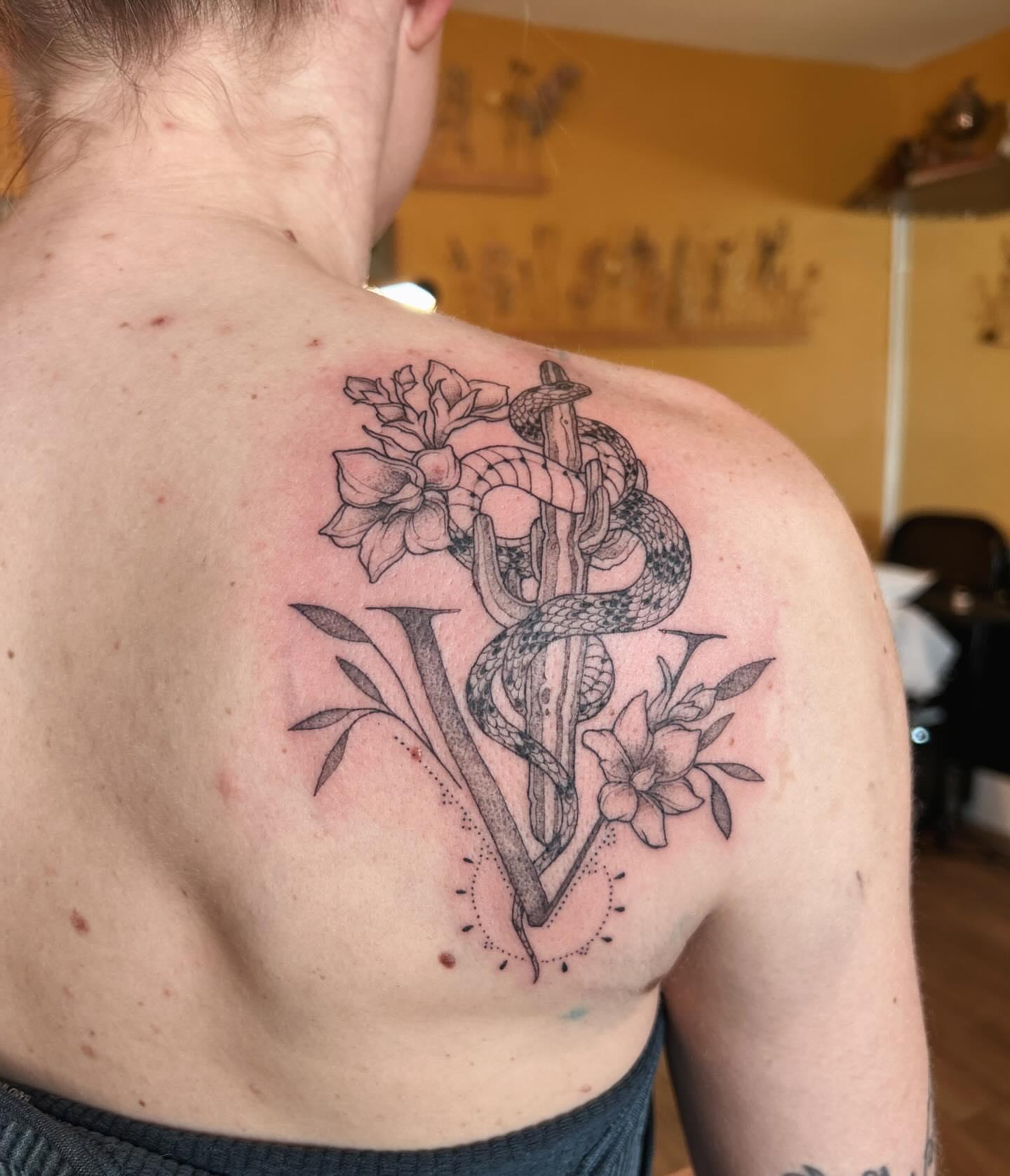 Tattoo by @littlebird_ink — black_and_grey, realism