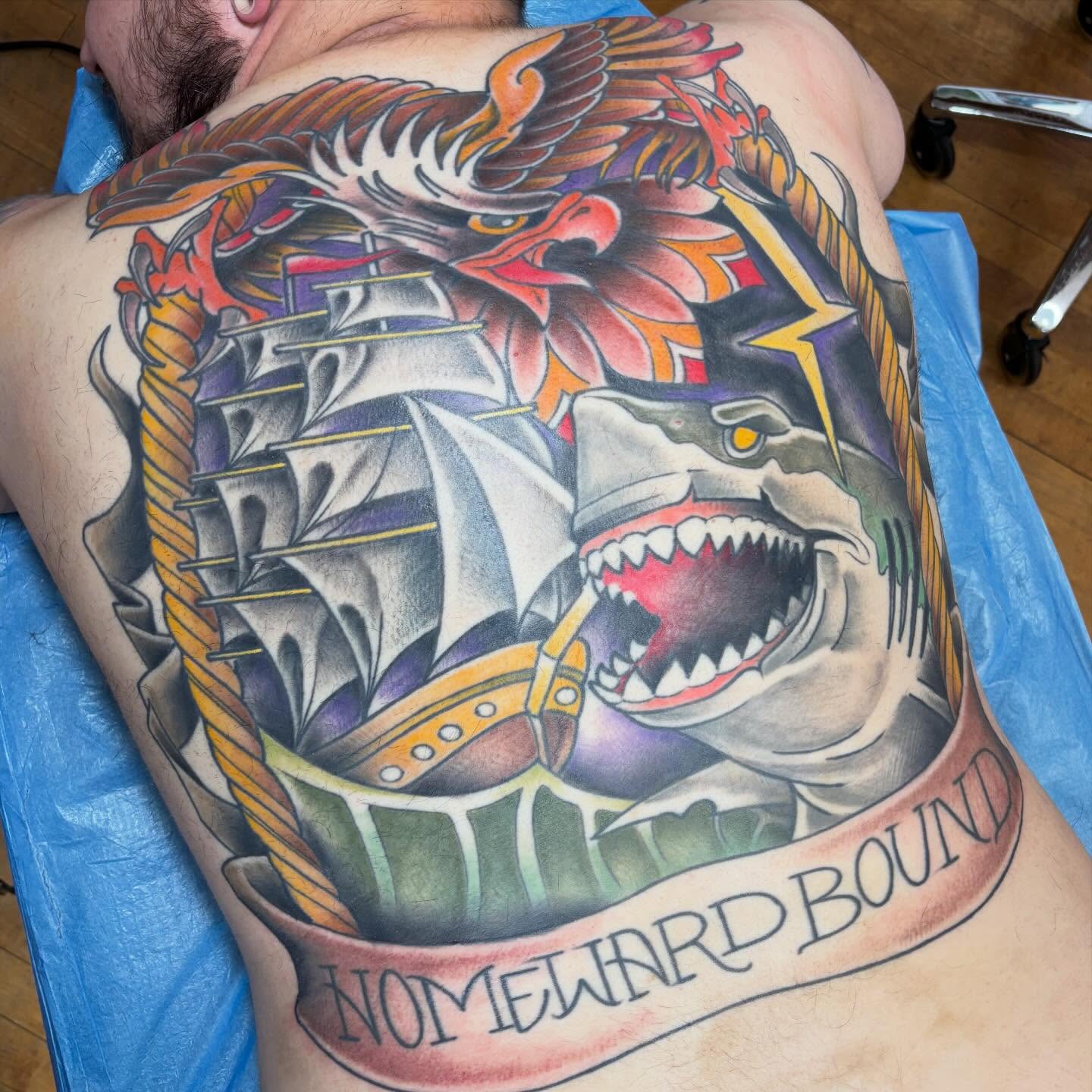 Tattoo by @ash_wv — american_traditional, realism