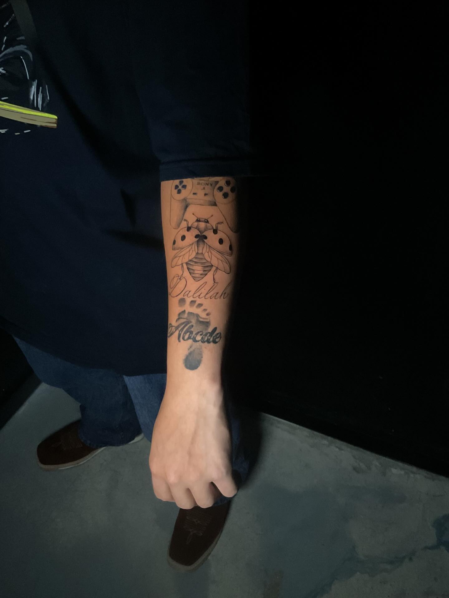 Tattoo by @indigoicarus999 — dotwork, realism