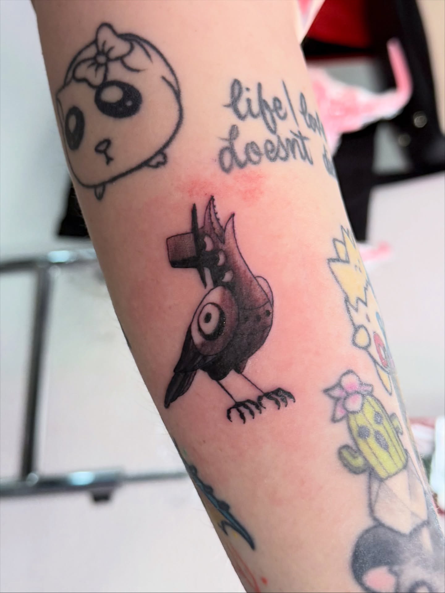 Tattoo by @tonitakaaa — black_and_grey