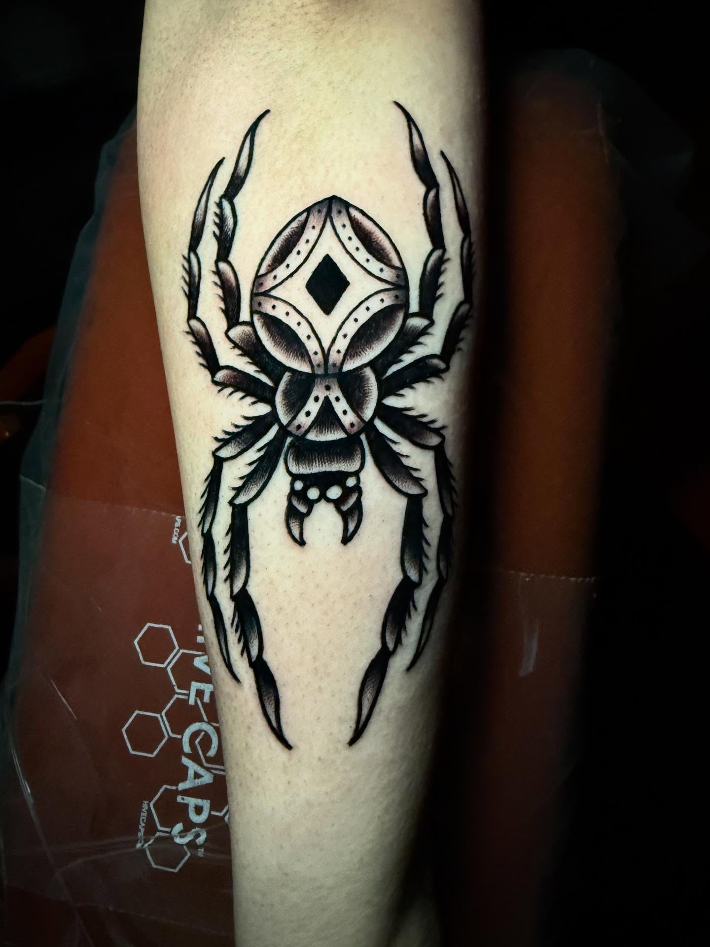 Tattoo by @emilylestrangetattoos — black_and_grey