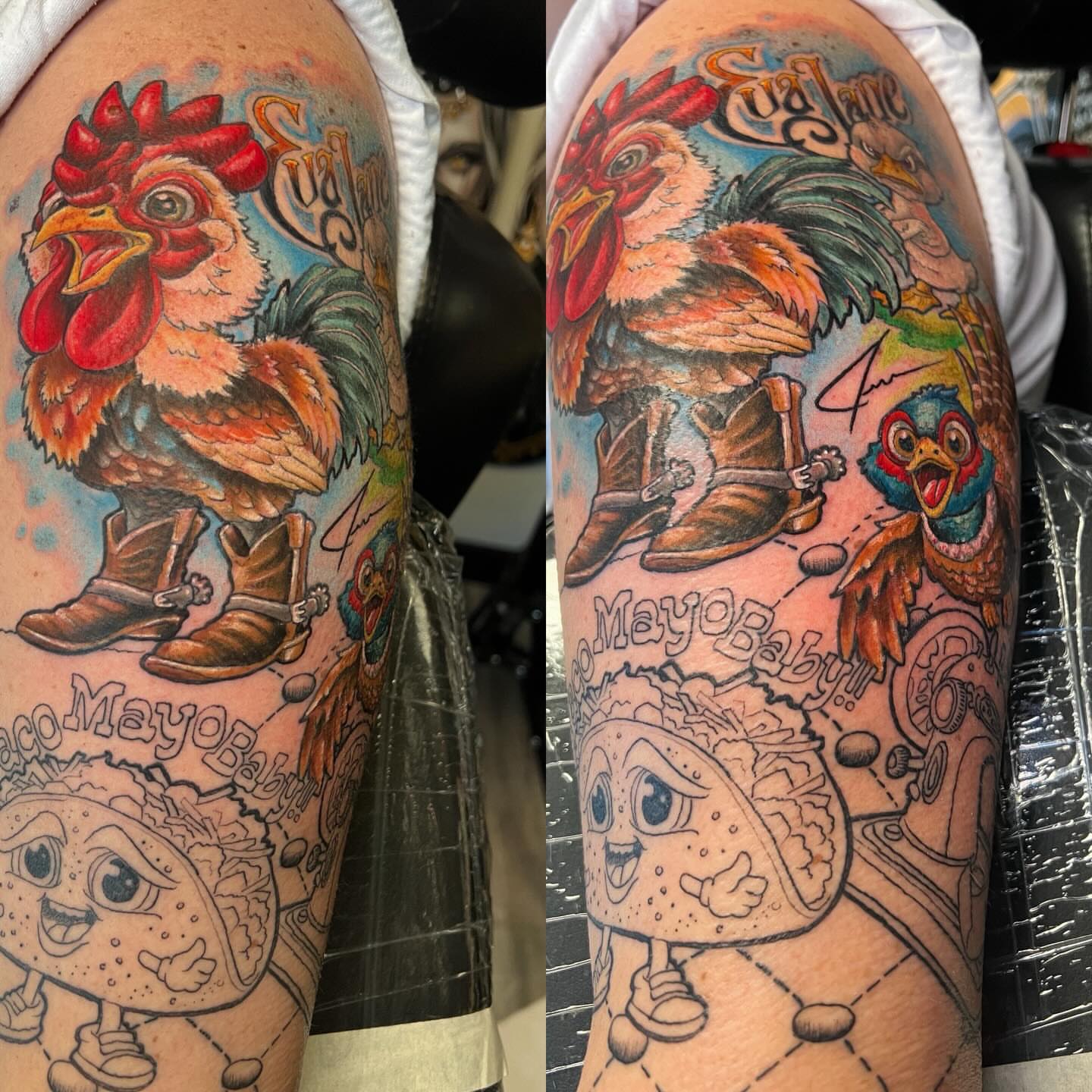 Tattoo by @ldgoodtattoo — american_traditional, dotwork