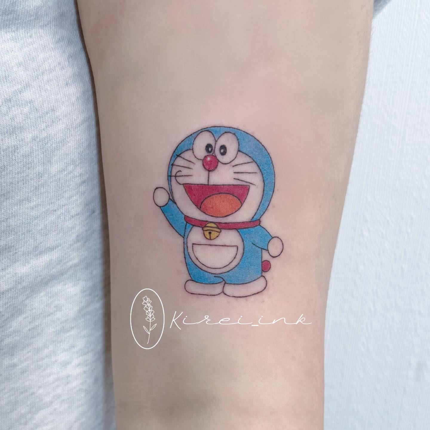 Tattoo by @kireiink_rose — anime