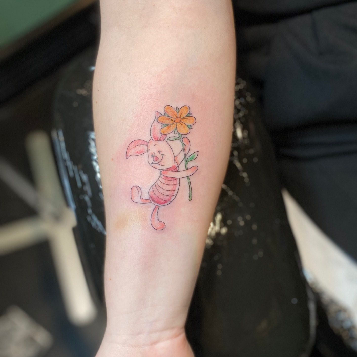 Tattoo by @carafrankenstein — watercolor