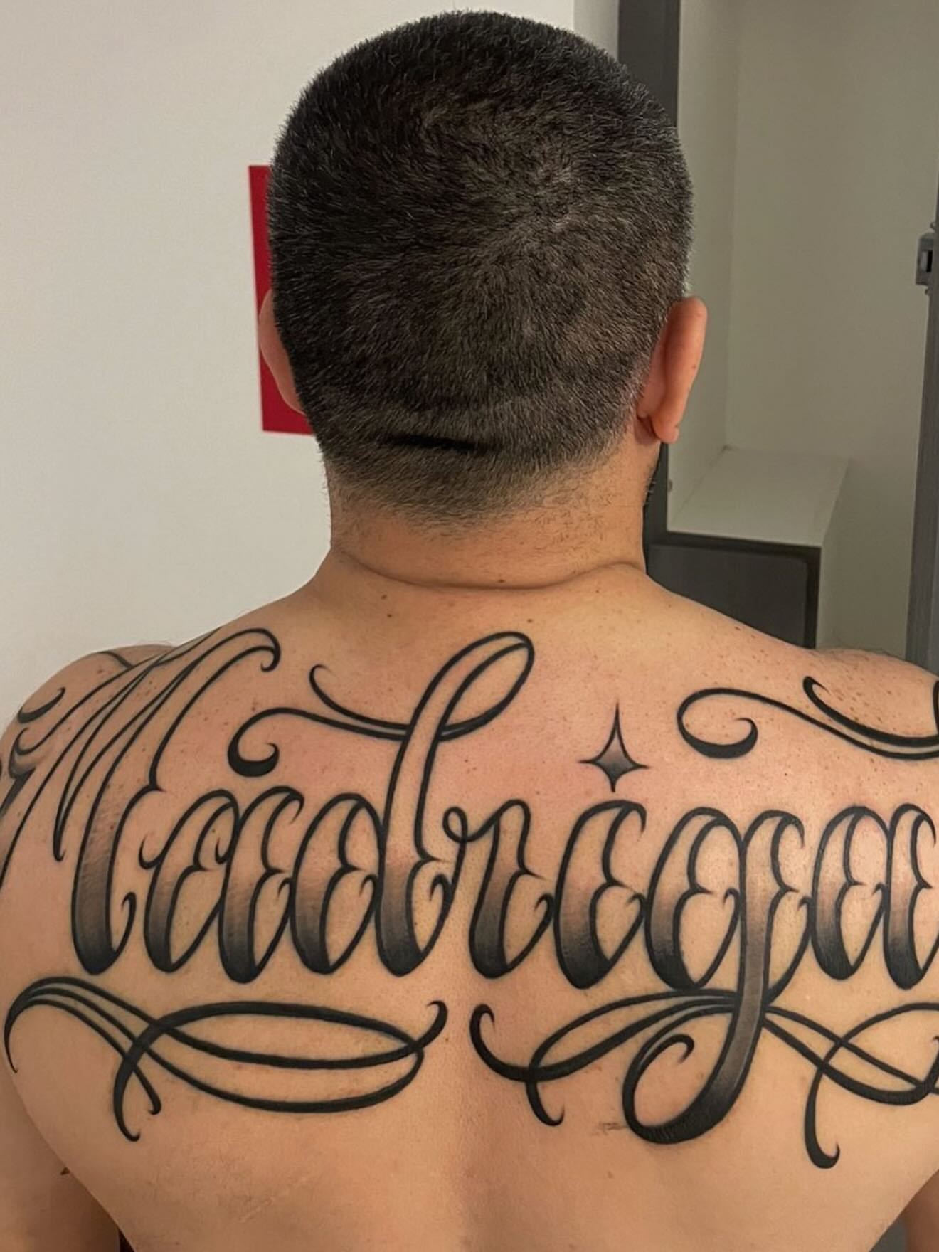 Tattoo by @santana_ink โ lettering_script