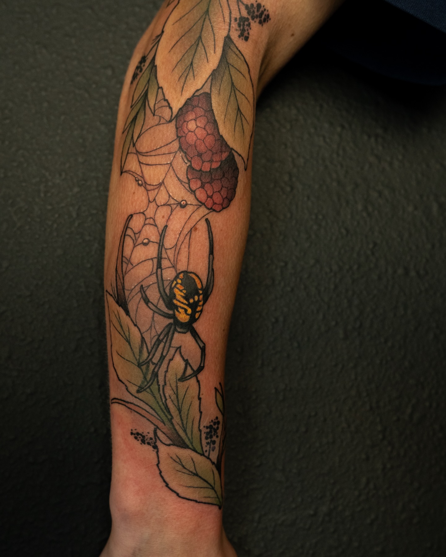 Tattoo by @chrisdobransky — realism, dotwork