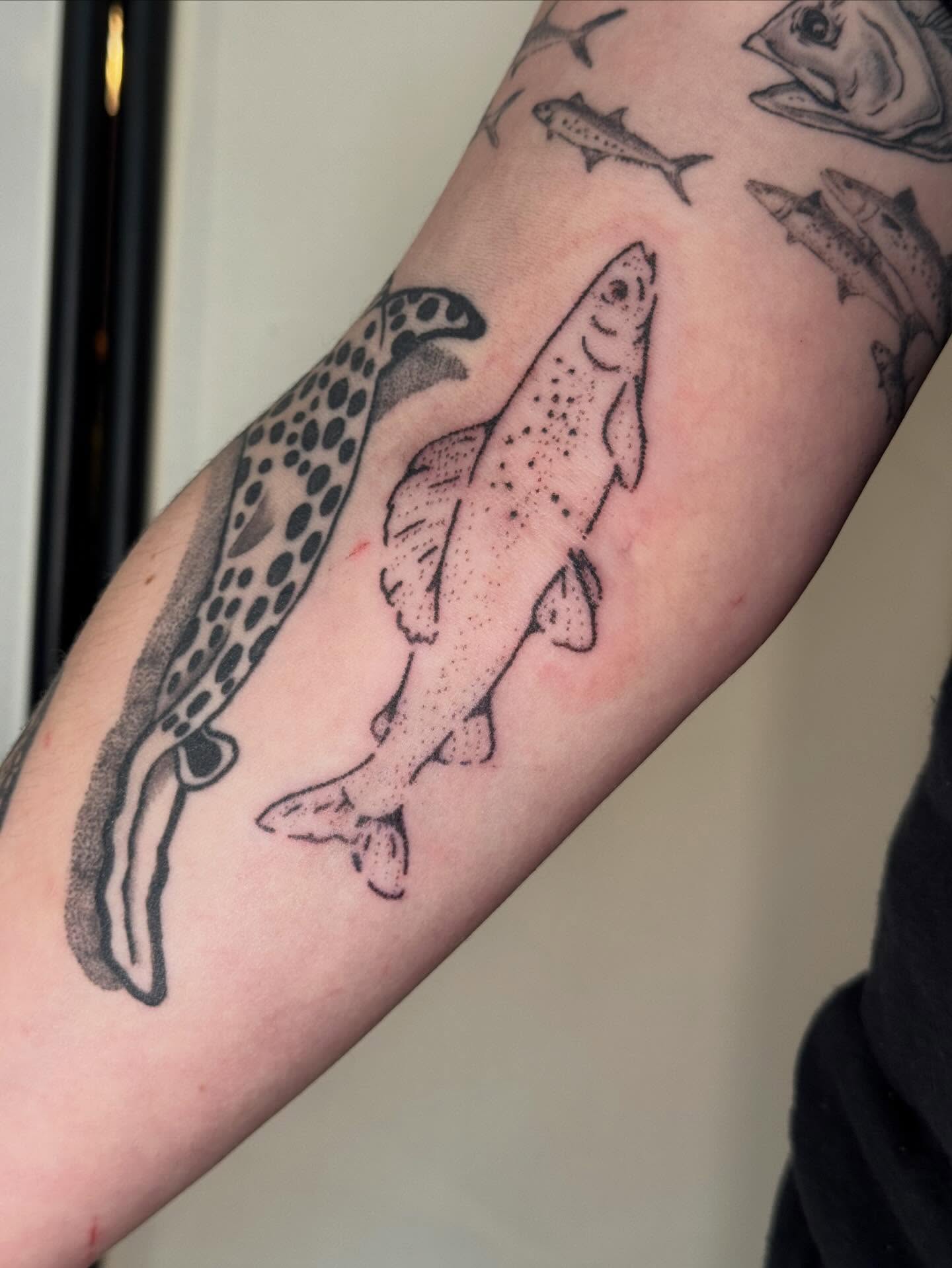 Tattoo by @kipandkoe — dotwork