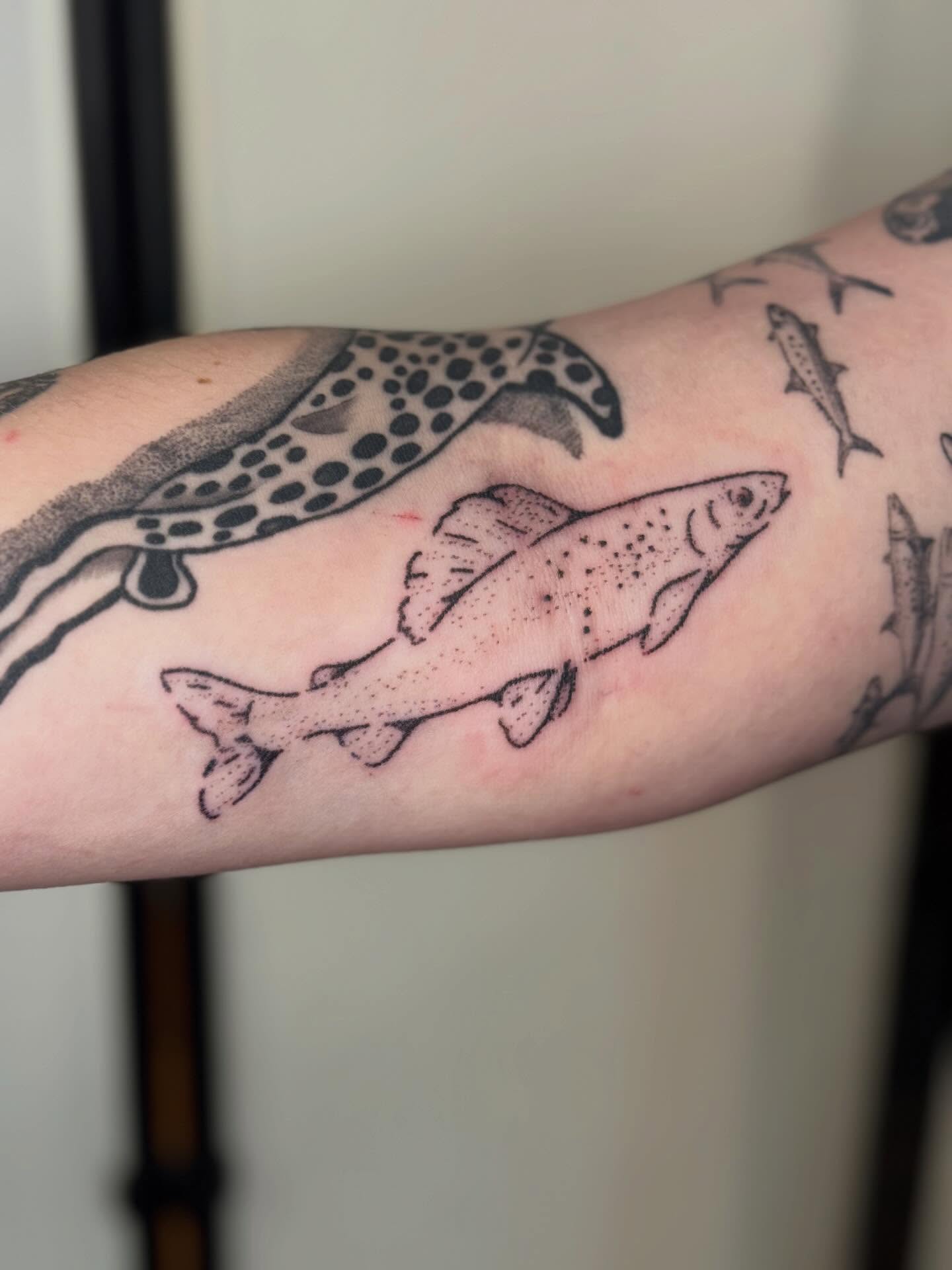 Tattoo by @kipandkoe — dotwork