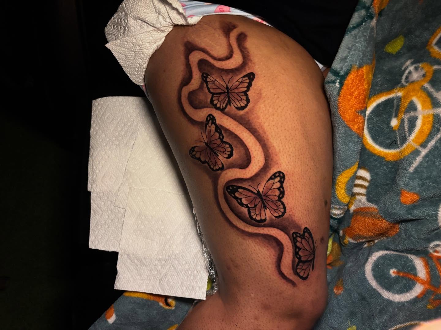 Tattoo by @inkys_ink — black_and_grey