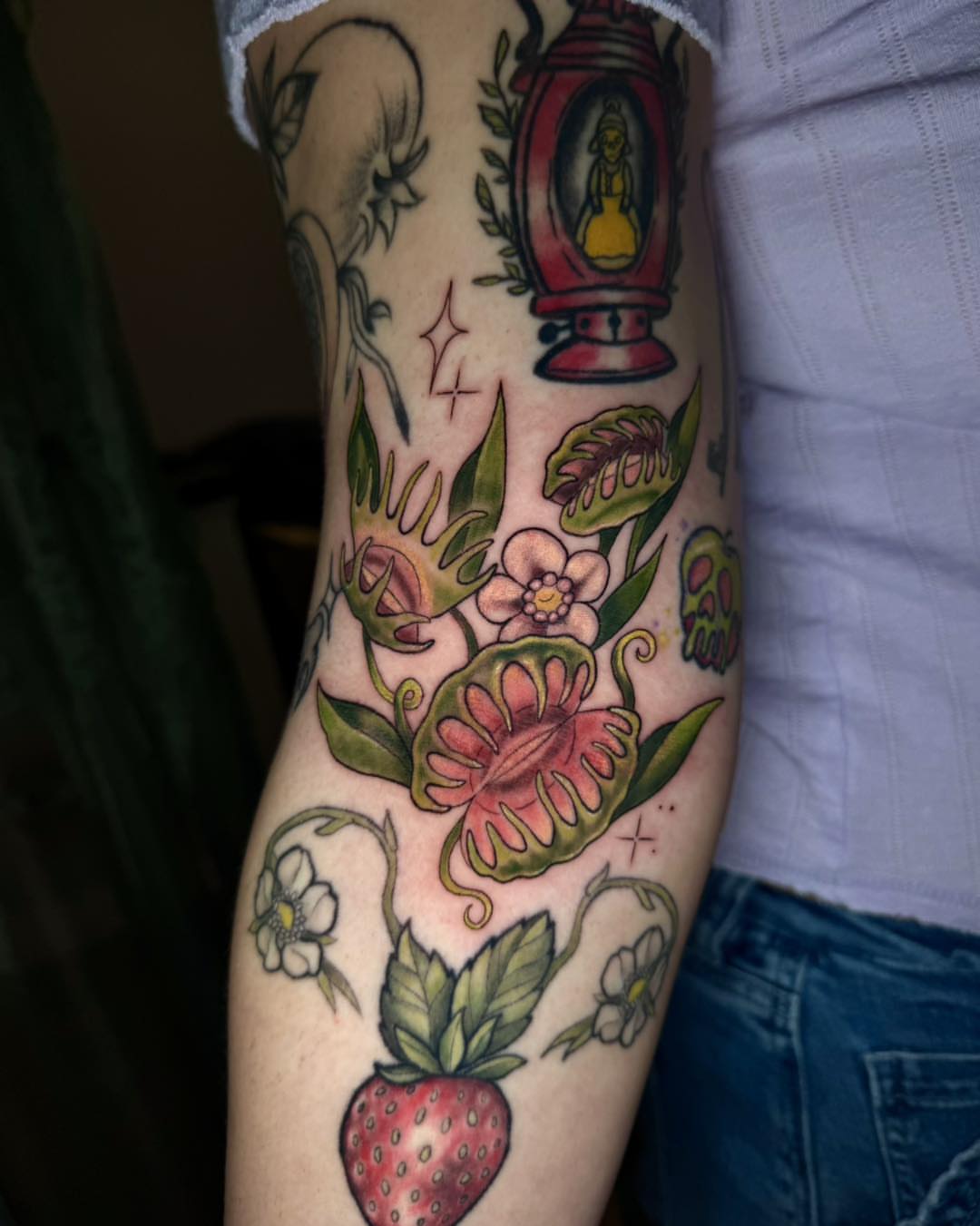 Tattoo by @tattoos_bymkr — american_traditional, dotwork