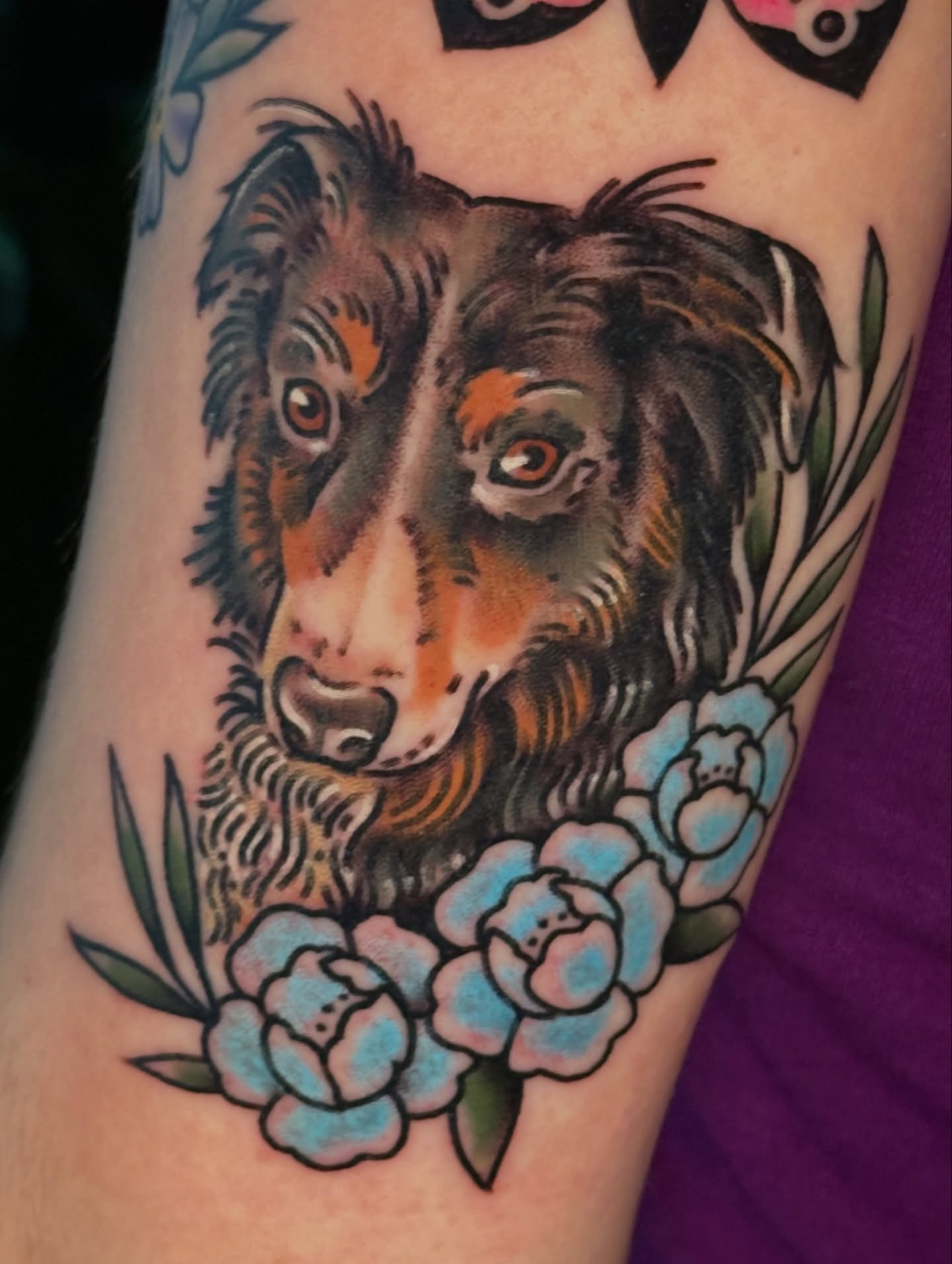 Tattoo by @terminatrixx — american_traditional, realism