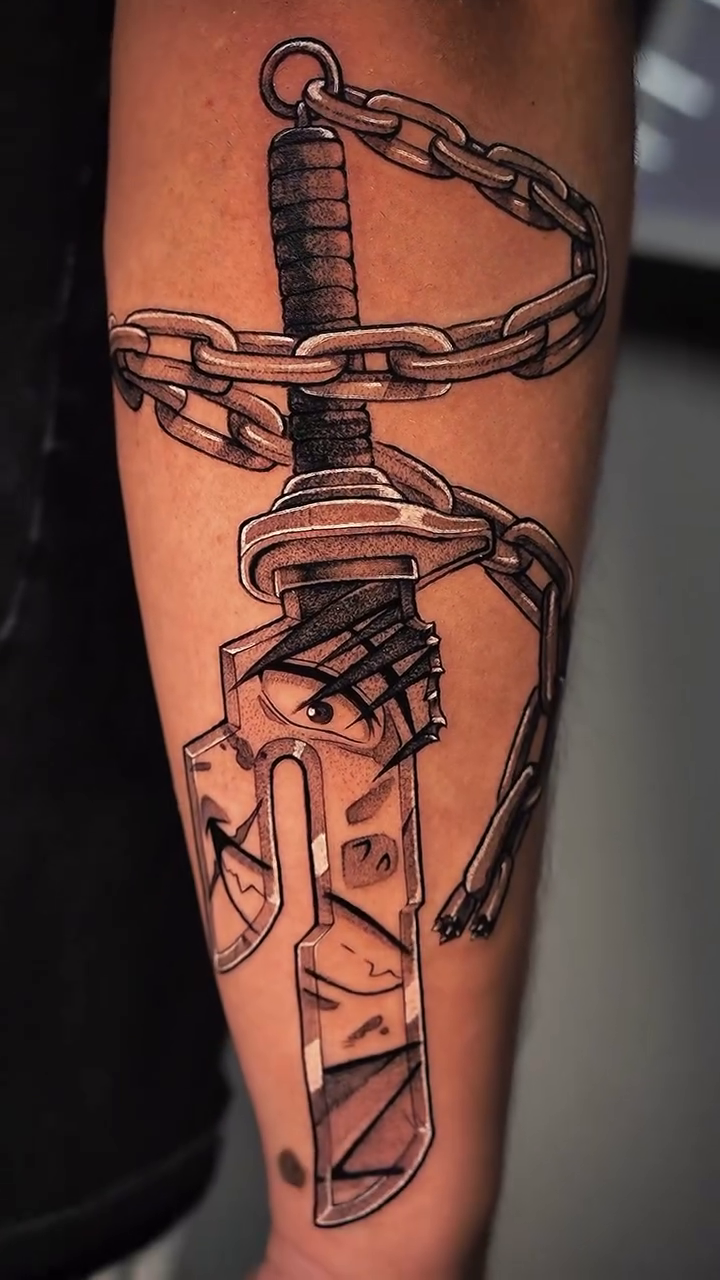 Tattoo by @amaury_badhabits — black_and_grey, realism