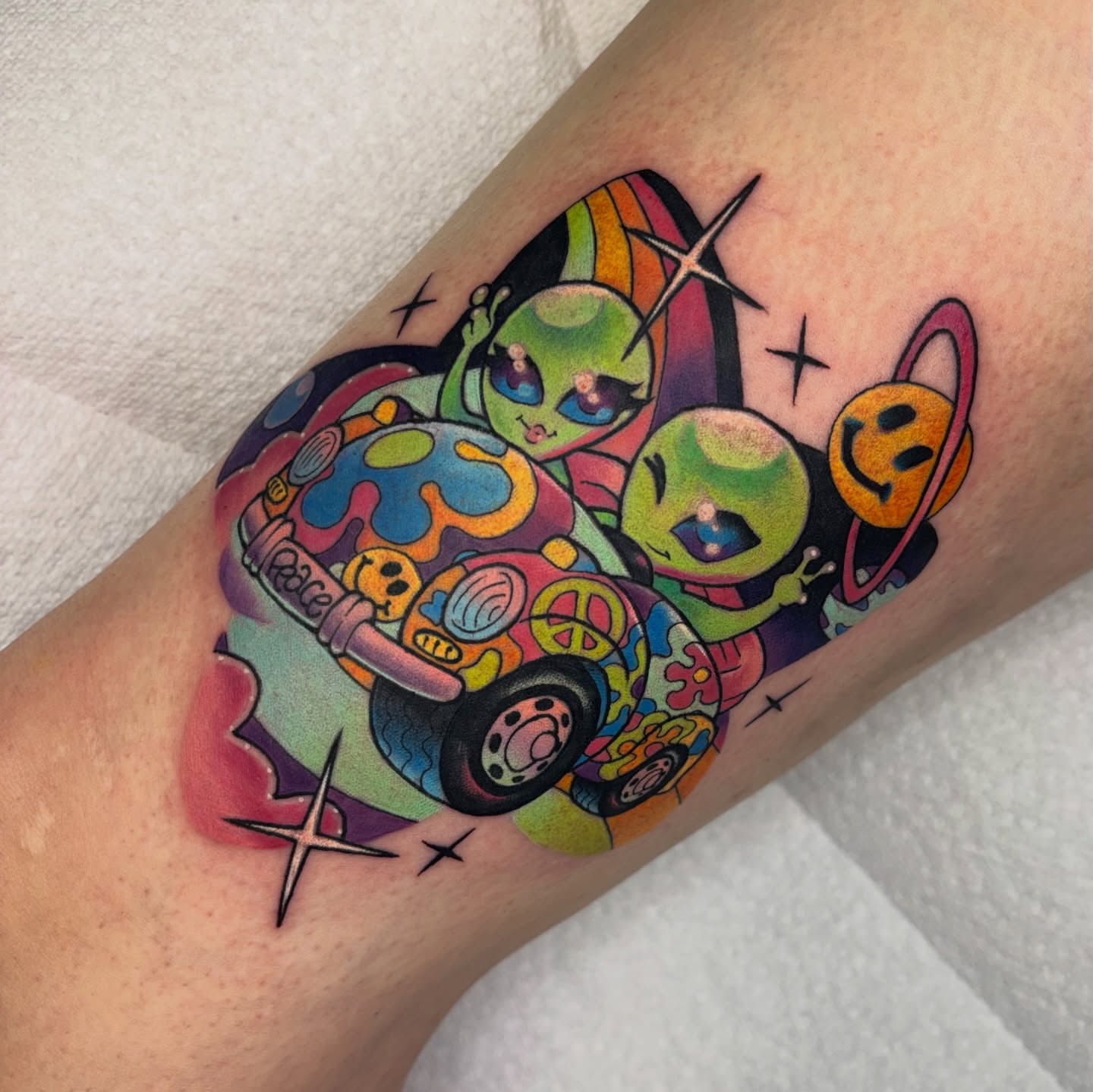 Tattoo by @prettyboyart_ — new_school, illustrative