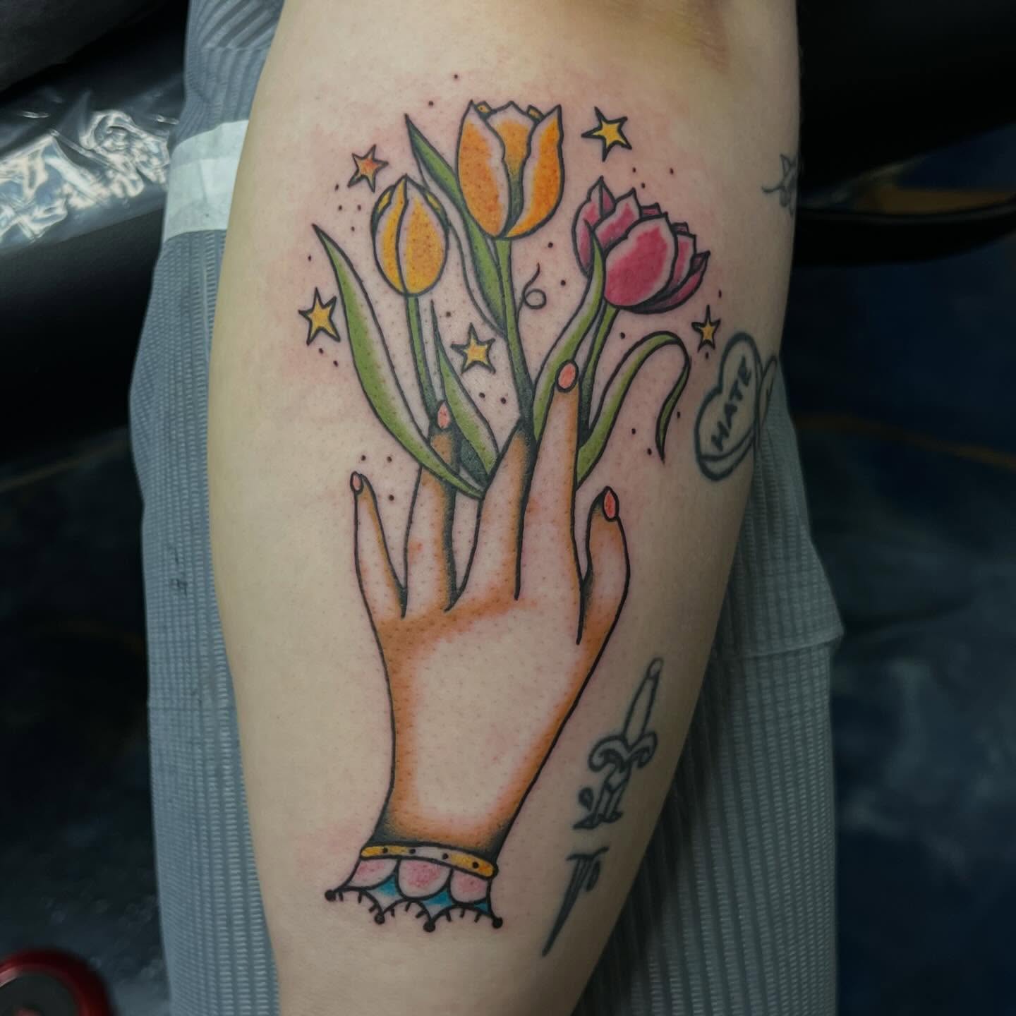Tattoo by @chameleonart — dotwork, realism