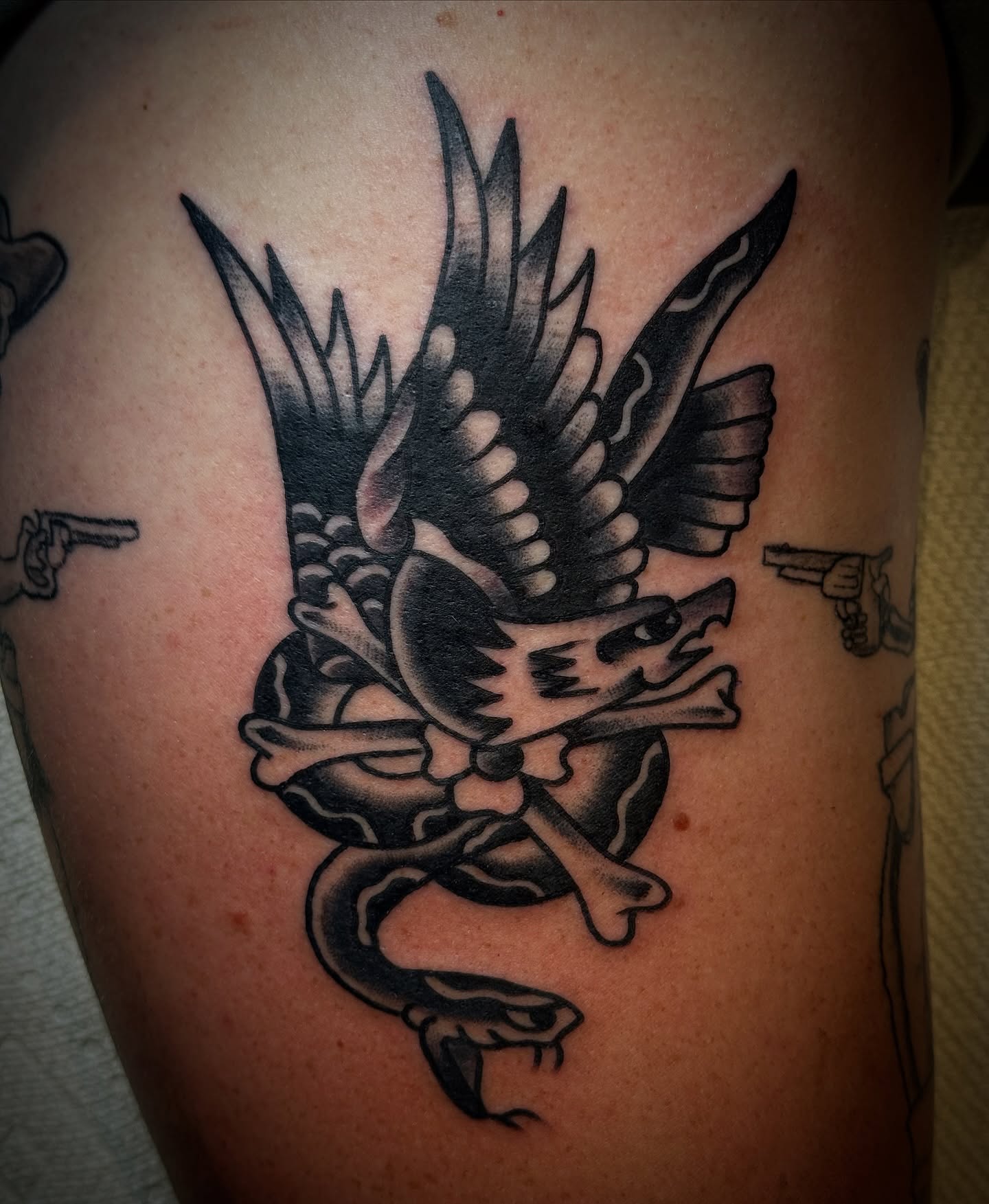 Tattoo by @chuckderek_ — american_traditional