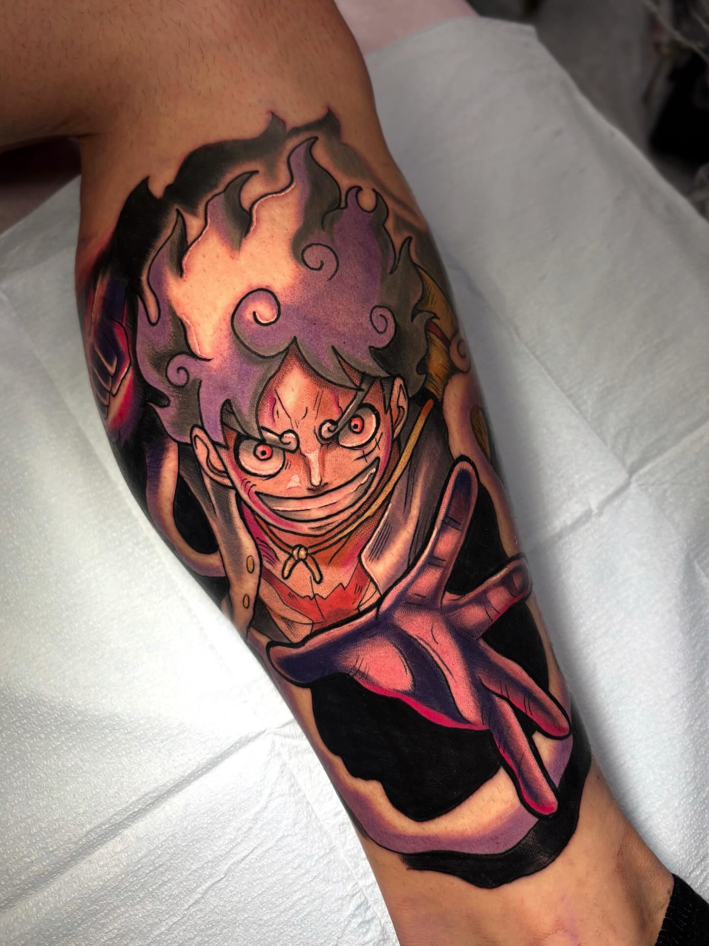 Tattoo by @beeinkedbyjess — anime