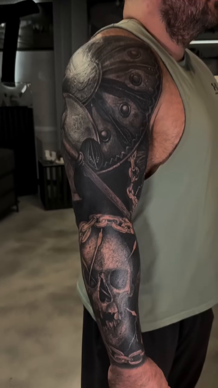 Tattoo by @absolute_culturemx — realism, black_and_grey