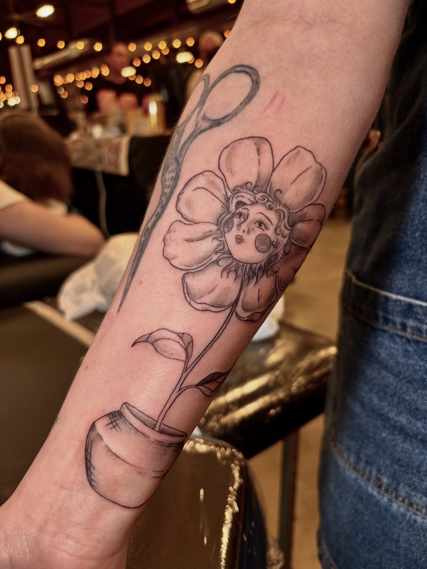 Tattoo by @sagerayink — black_and_grey, realism