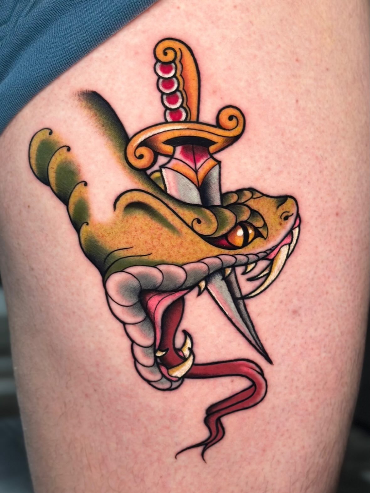Tattoo by @leslieluck — american_traditional