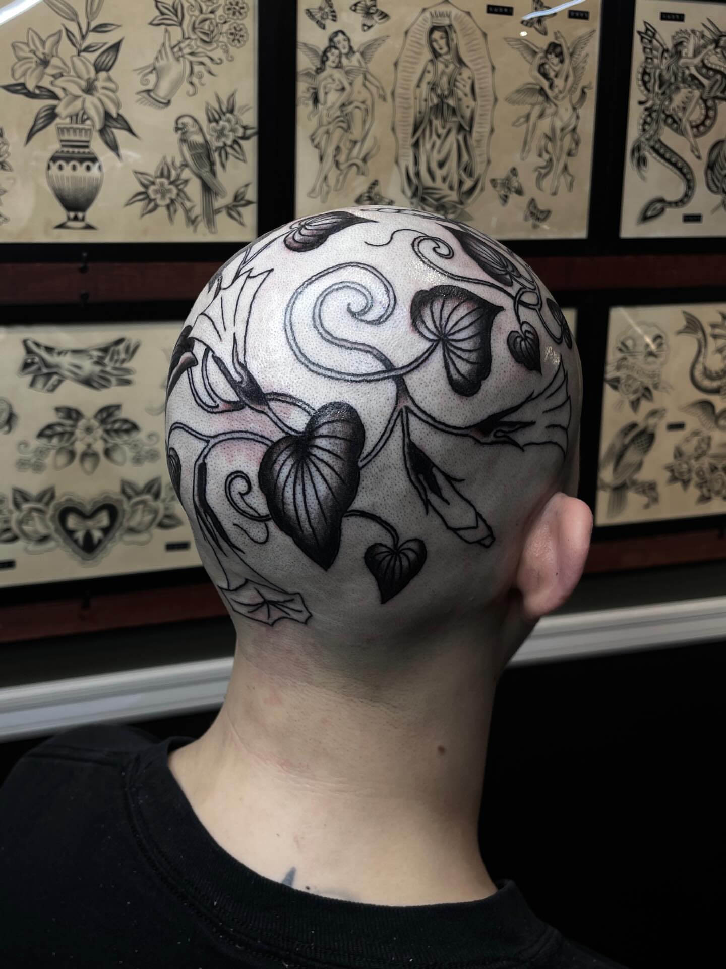 Tattoo by @audri_adorned — black_and_grey
