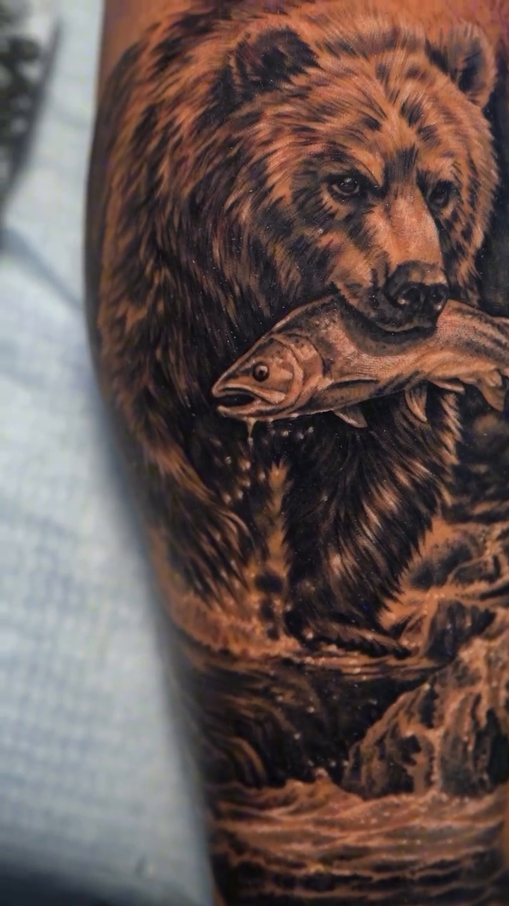Tattoo by @tattoos_by_junior — realism, black_and_grey