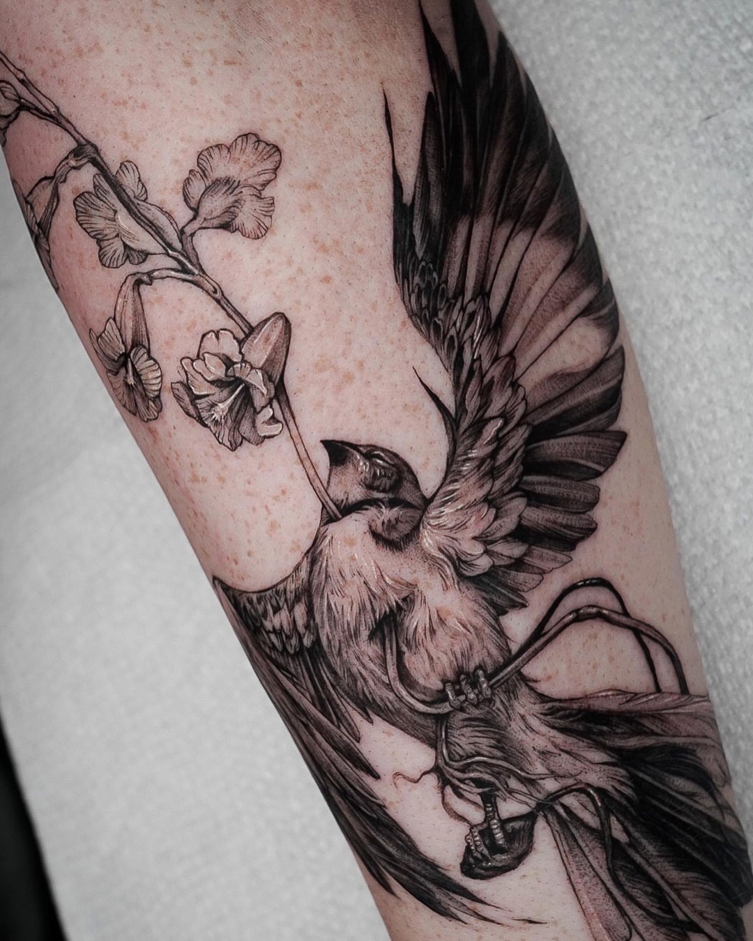 Tattoo by @chrisjtattoo — black_and_grey, realism