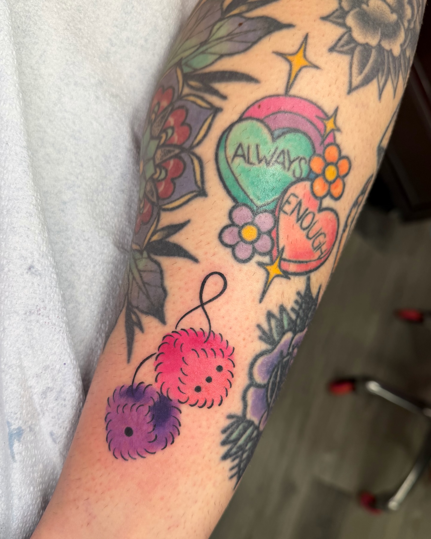 Tattoo by @sammyvanhiggins — new_school