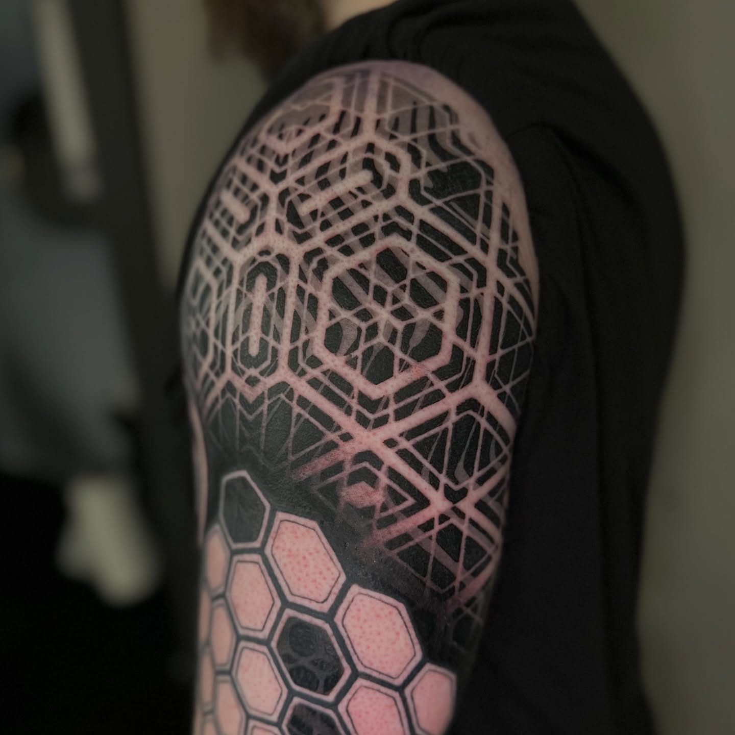 Tattoo by @cassadybell — geometric