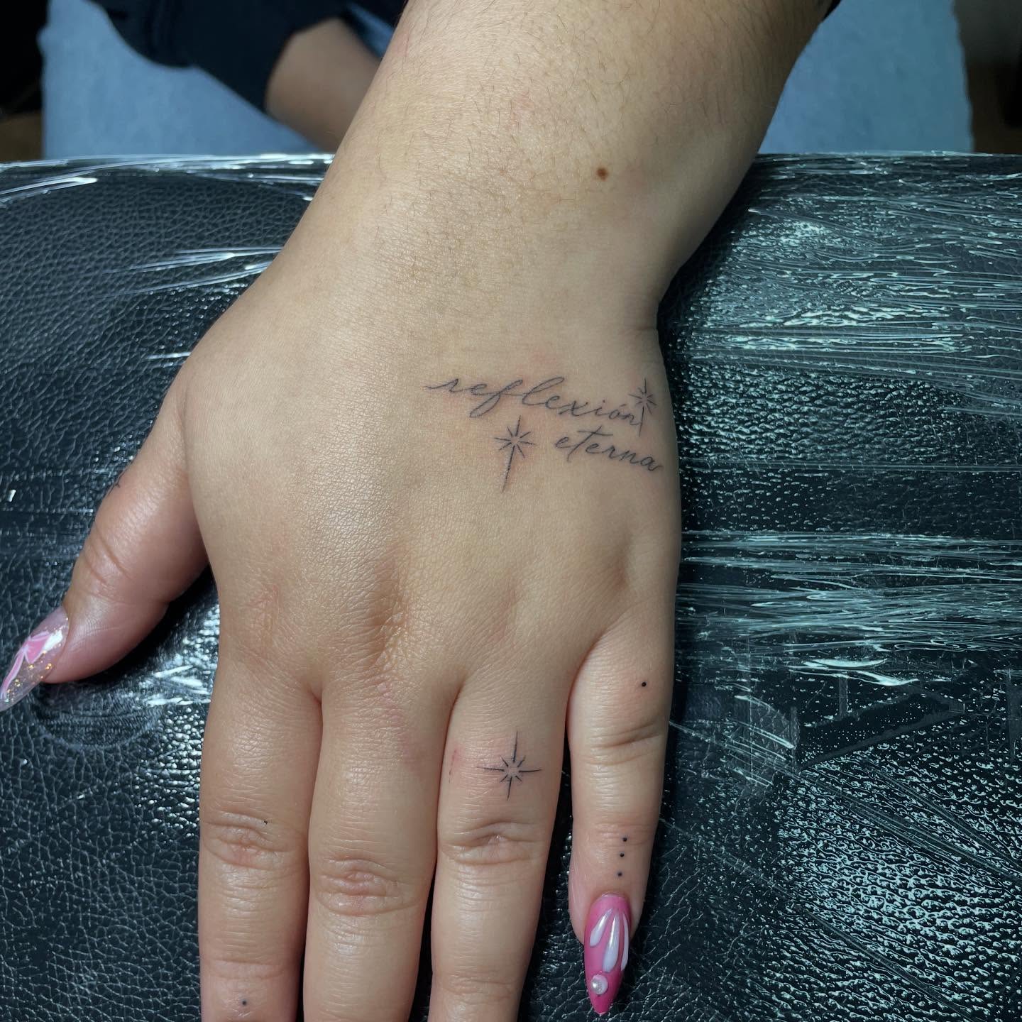 Tattoo by @tatubuny — lettering_script