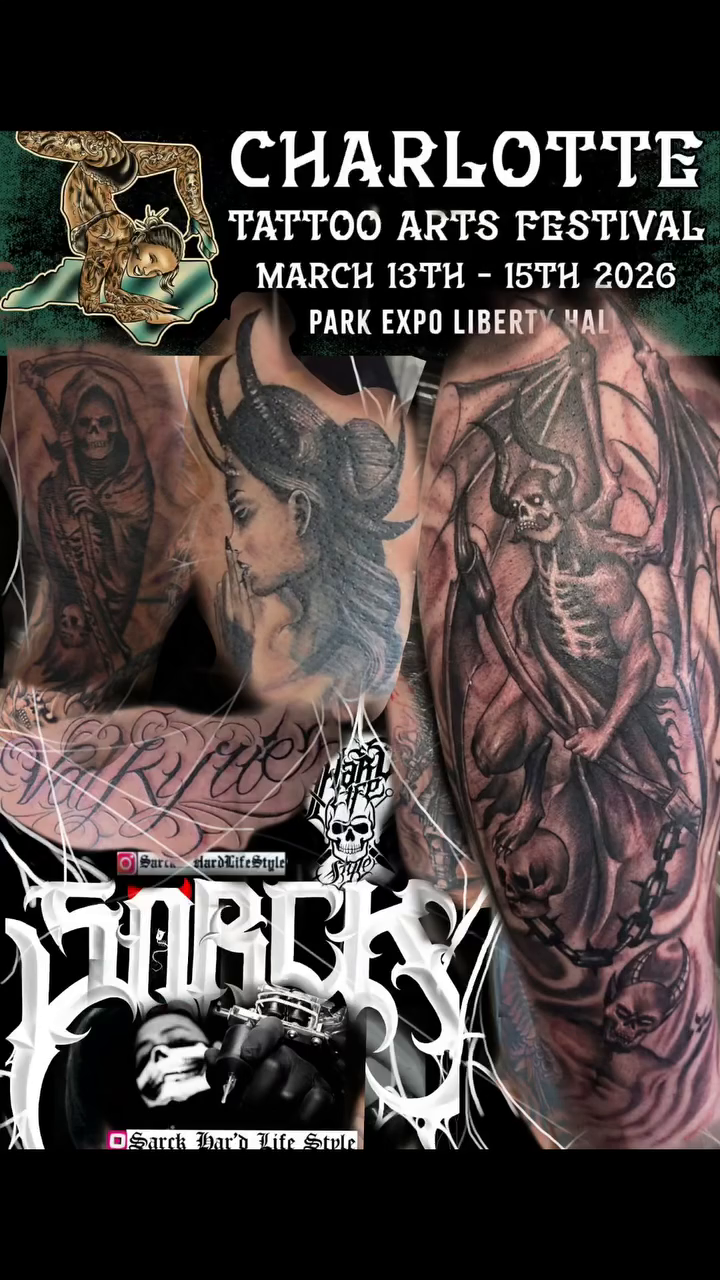 Tattoo by @sarck_hardlifestyle β black_and_grey, realism