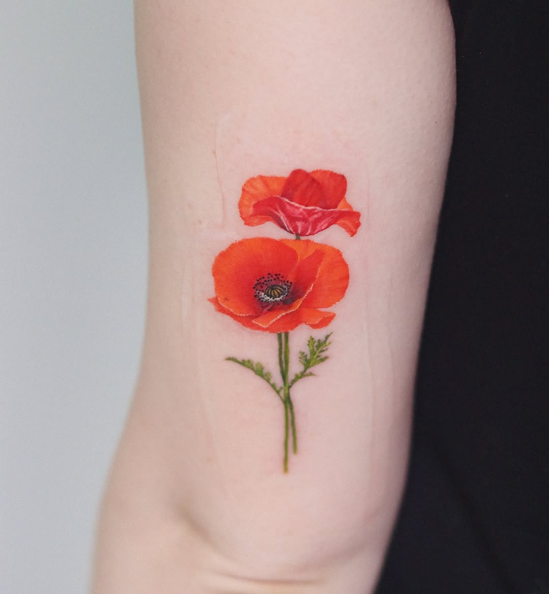 Tattoo by @nara_tattooer β realism, fine_line