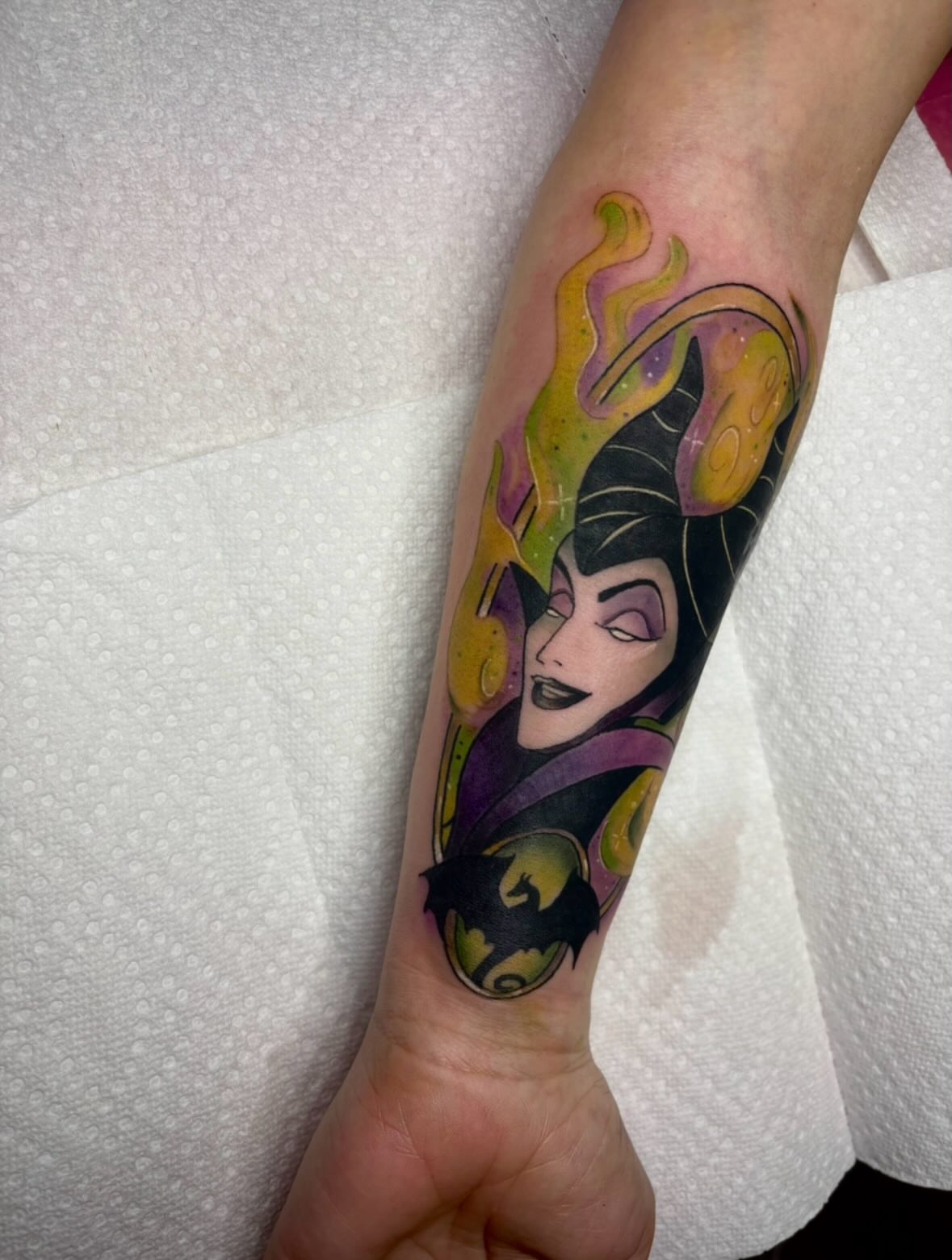 Tattoo by @dobbystattoos — illustrative