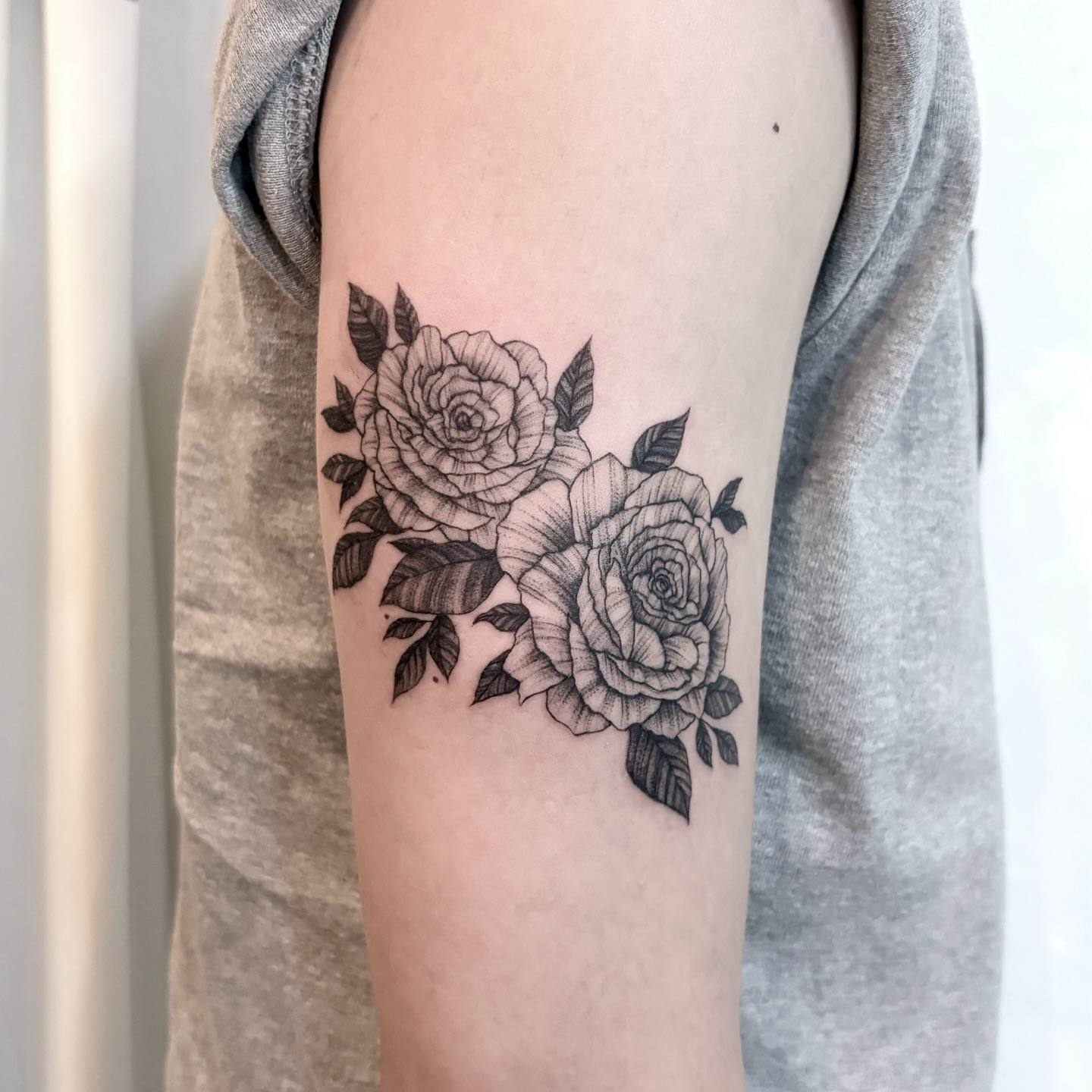 Tattoo by @tattoochili — black_and_grey