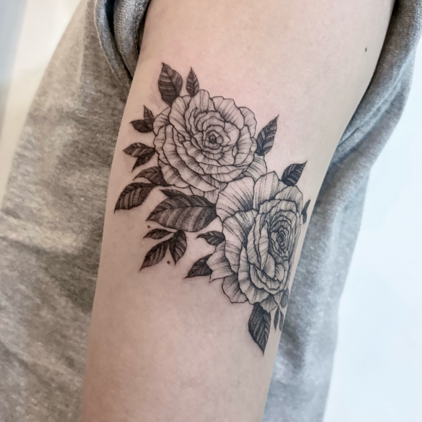 Tattoo by @tattoochili — black_and_grey