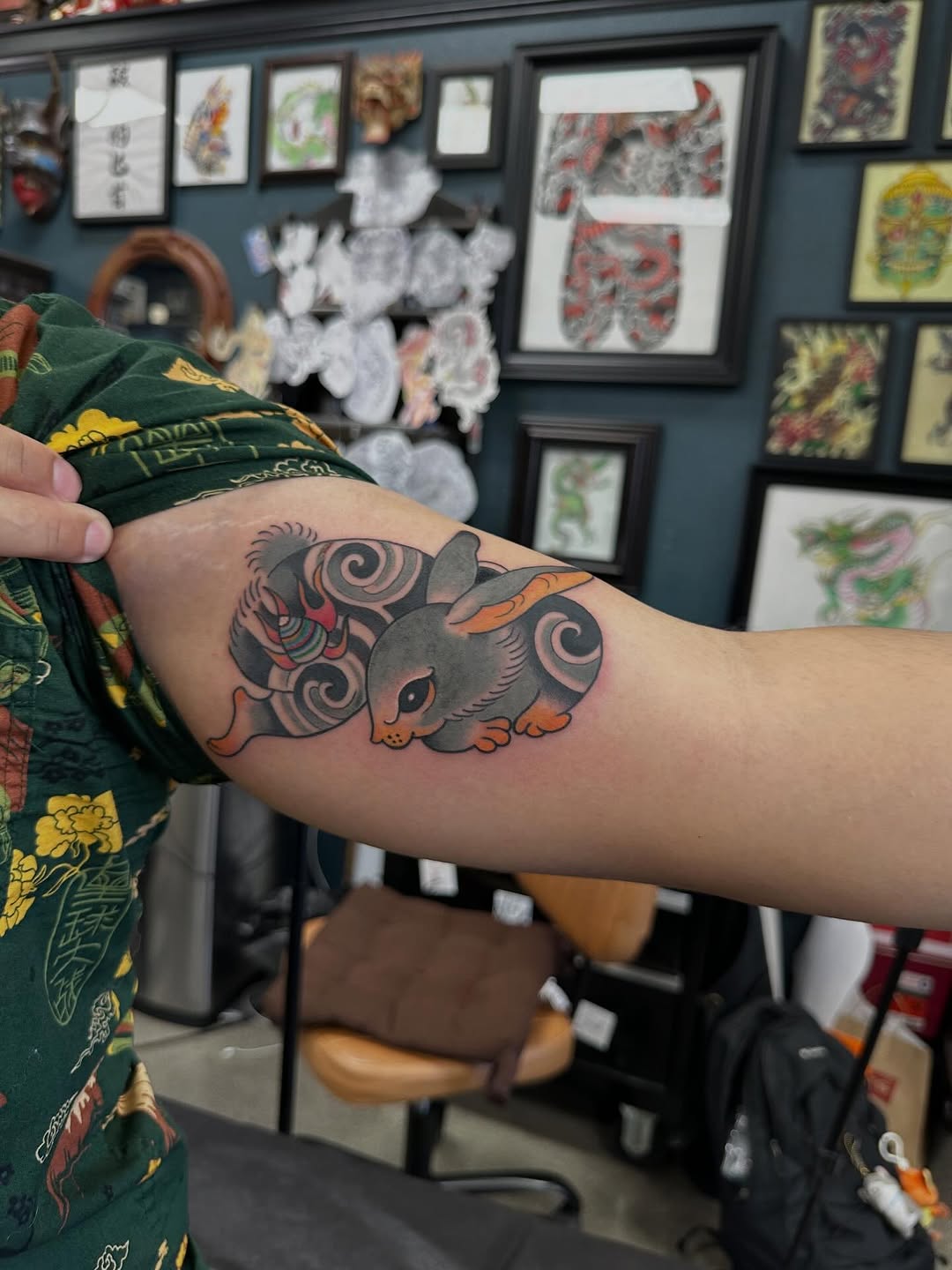 Tattoo by @shawn_tattoo — japanese_irezumi, neo_traditional