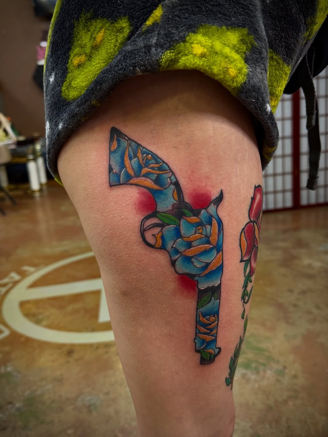 Tattoo by @oldfeatherfingers — american_traditional, neo_traditional
