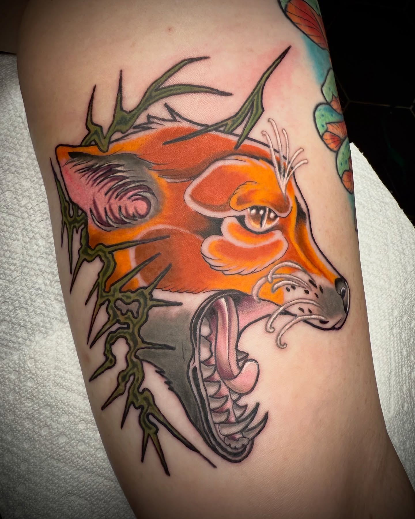 Tattoo by @tonytattoos89 — american_traditional, realism
