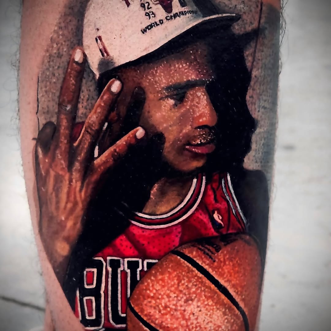 Tattoo by @brynbeer_official — realism, black_and_grey
