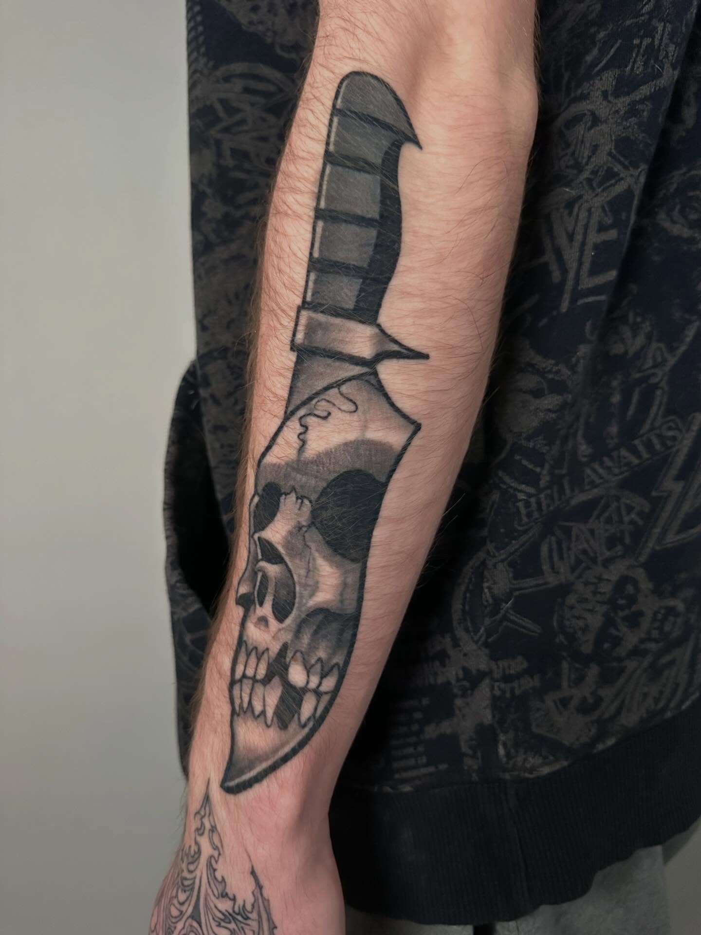 Tattoo by @willdotattoos — black_and_grey, realism