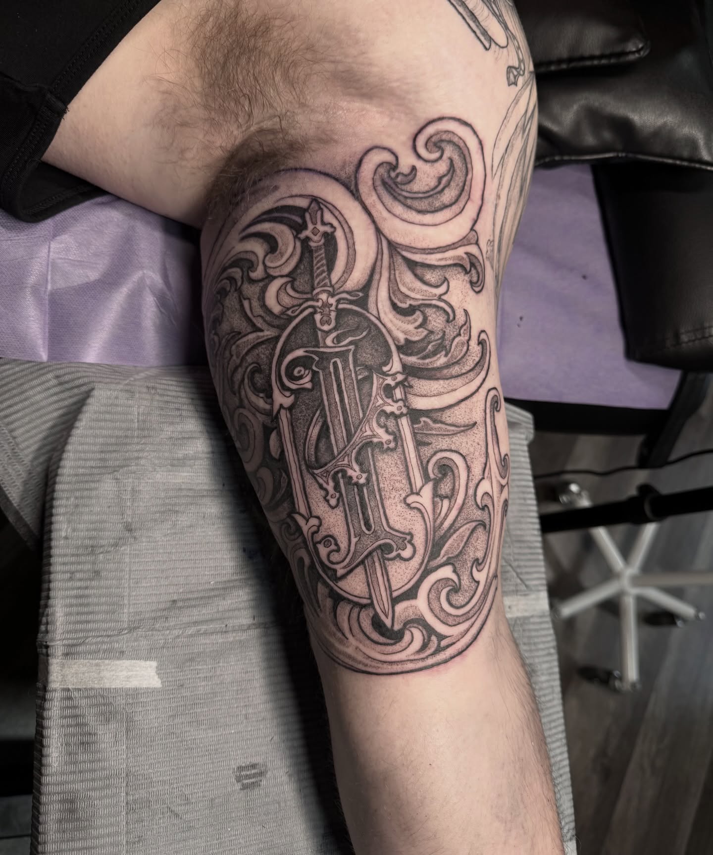 Tattoo by @fragiledagger — ornamental