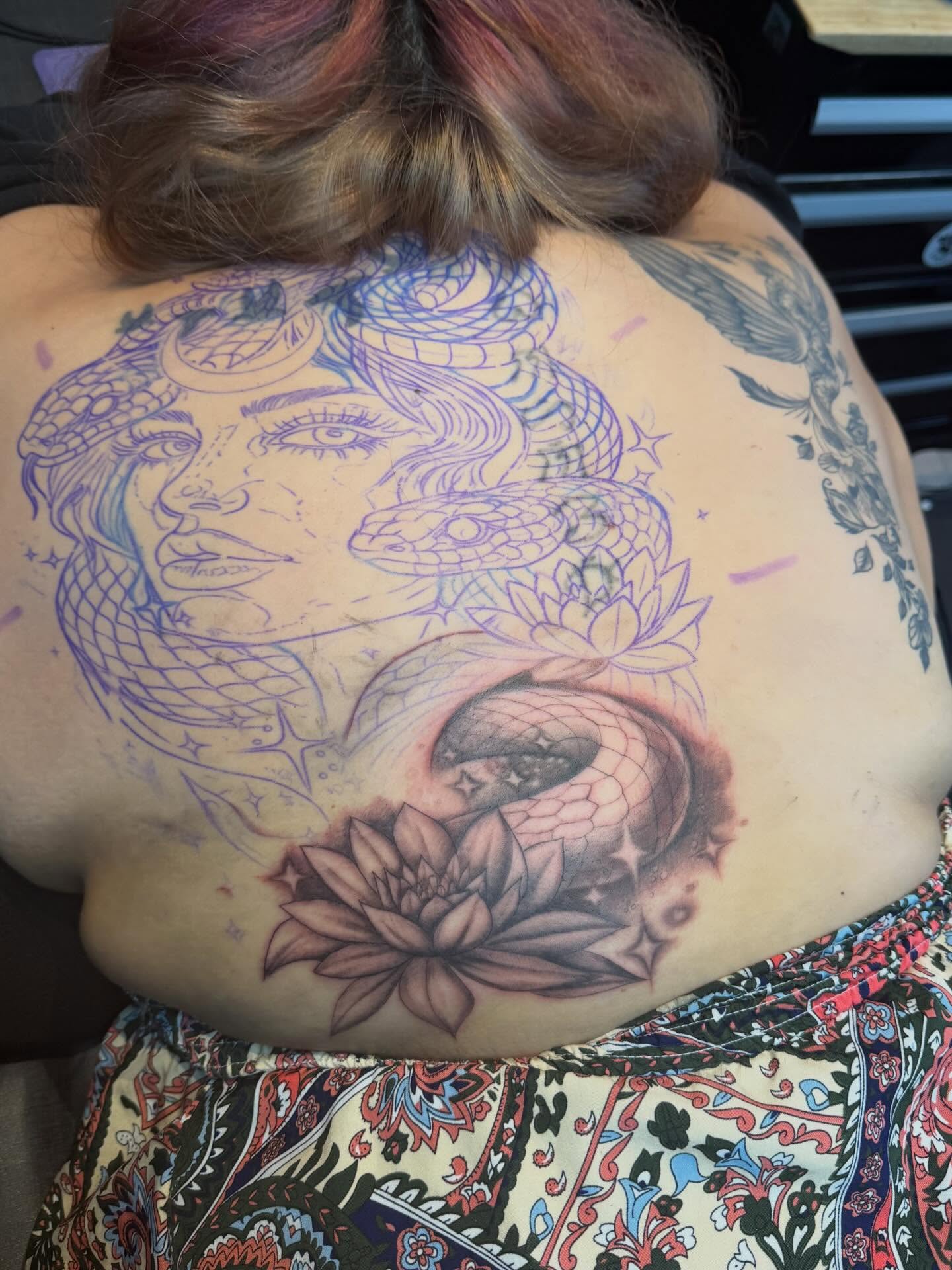 Tattoo by @skullsionink β illustrative, geometric