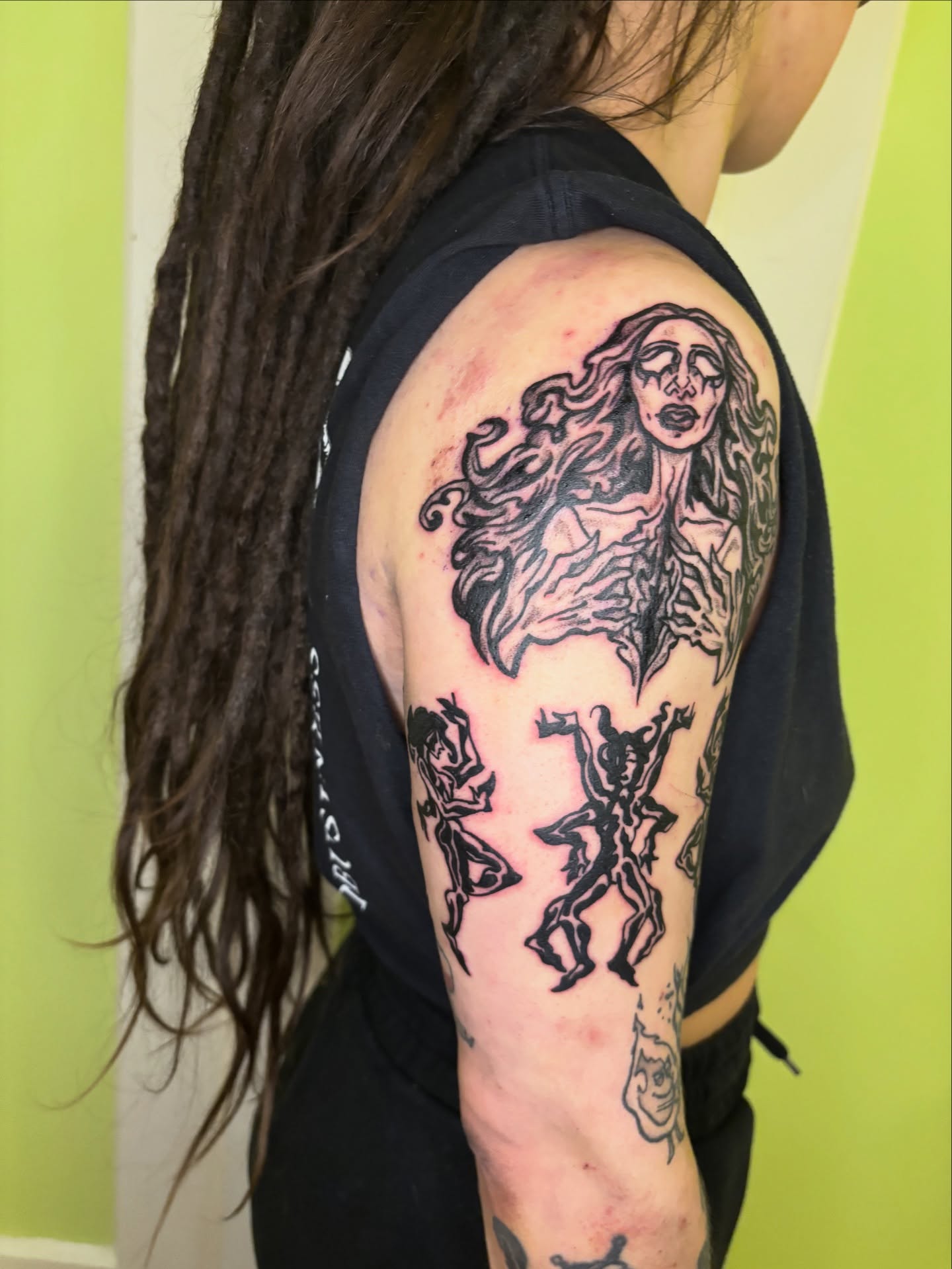 Tattoo by @grattooland — black_and_grey