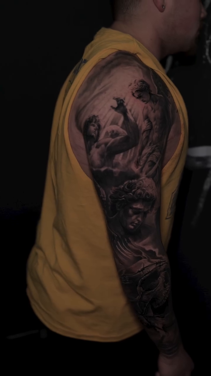 Tattoo by @tattoo_ravay — realism, dark_realism