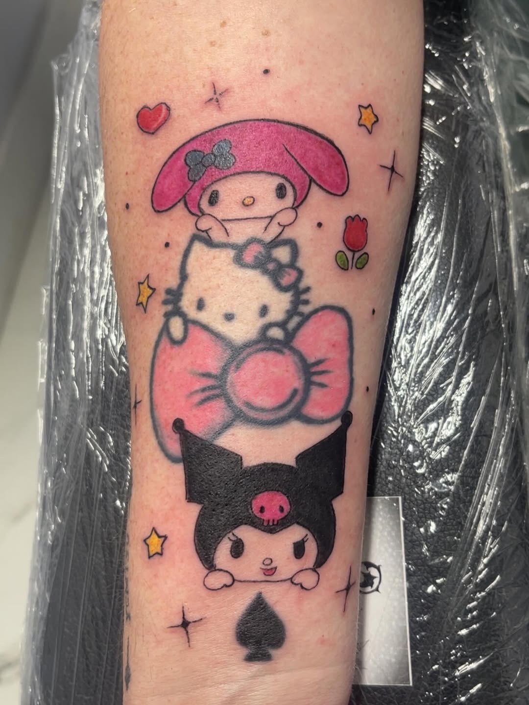 Tattoo by @tatts_ruru — new_school, anime