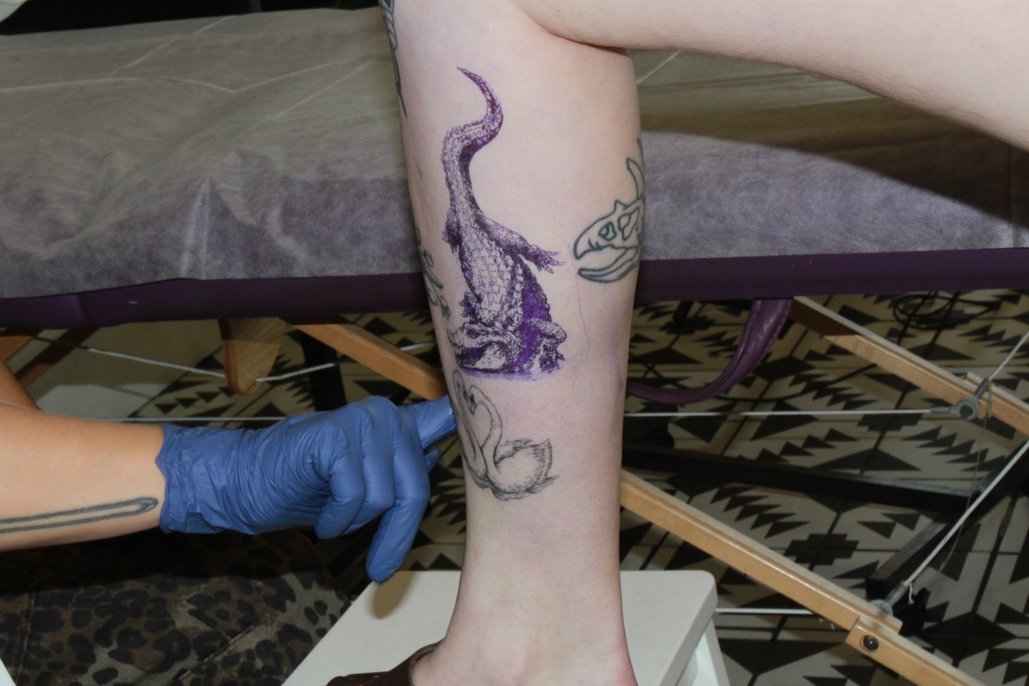 Koi fish dotwork tattoo on the forearm by 𝗠𝗶𝗱𝗻𝗶𝗴𝗵𝘁 〰️ 𝕄𝕠𝕠𝕟𝕝𝕚𝕘𝕙𝕥